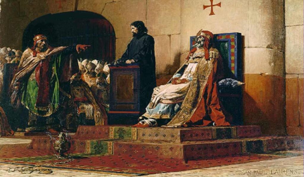 The trial of the dead Pope