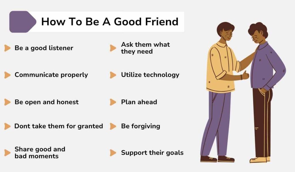 Here's How To Be A Good Friend in 10 Ways