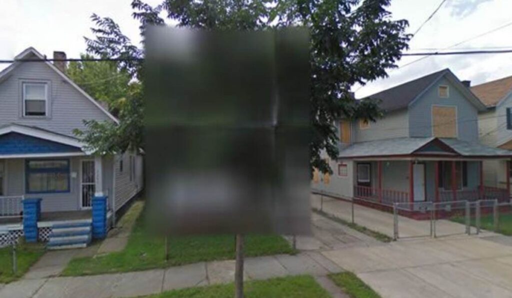 Ariel Castro’s Blurred-Out House