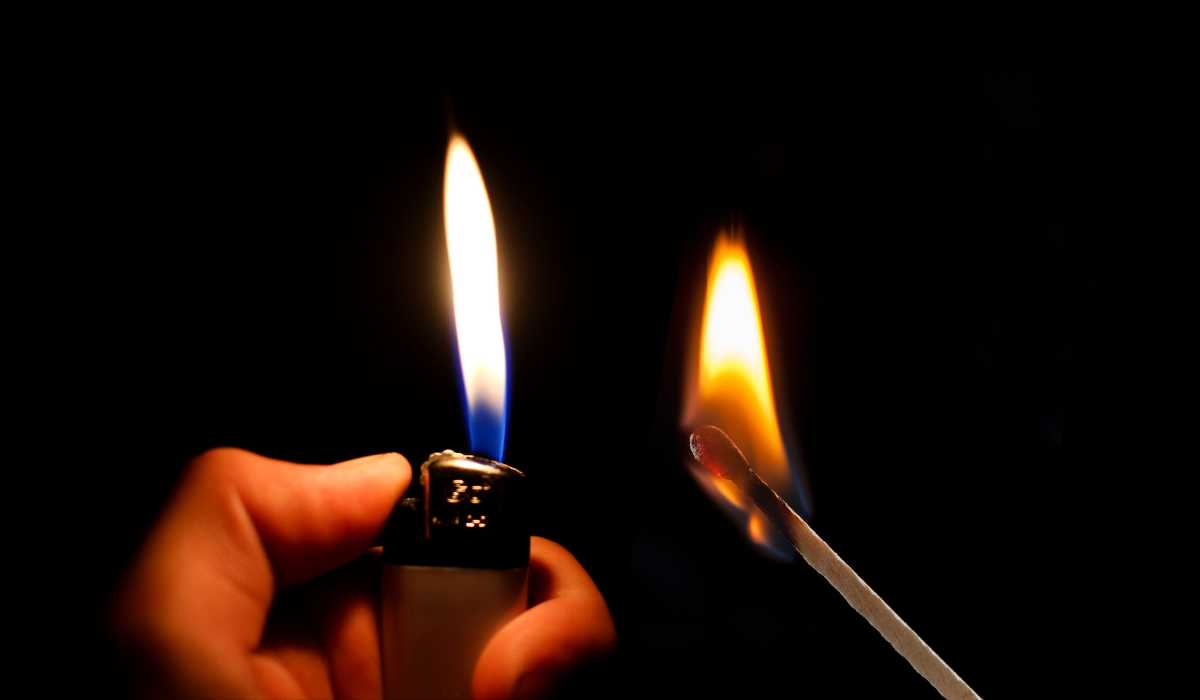 which came first lighter or matchstick