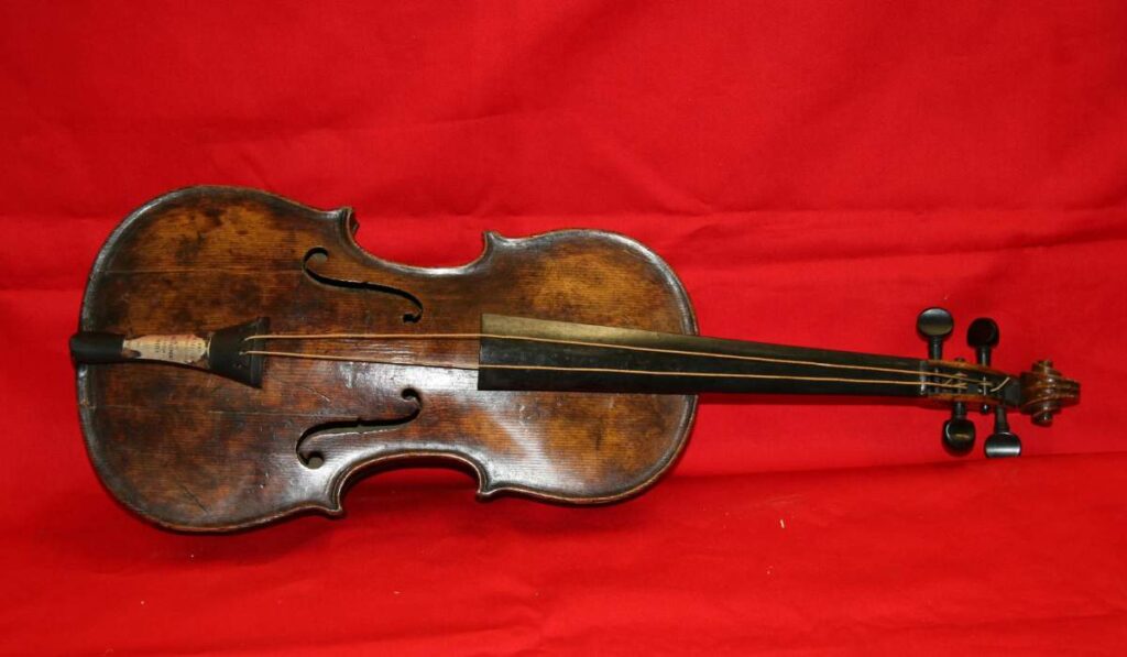 expensive auction item - A Violin From The Titanic