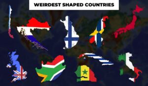 Strange Looking Weirdest Shaped Countries