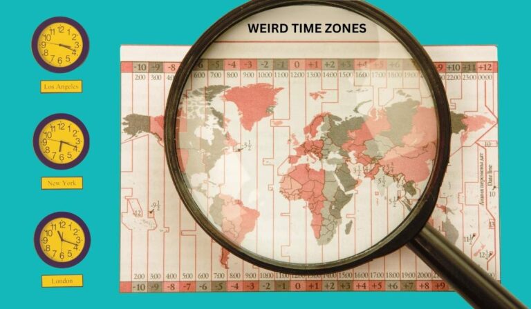 The Weirdest Time Zones Around The World